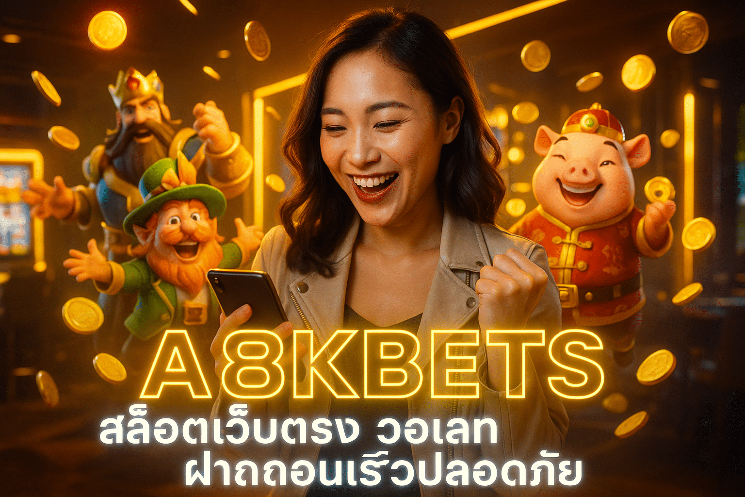 A8KBETS สล็อตเว็บตรง วอเลท ฝากถอนเร็วปลอดภัย