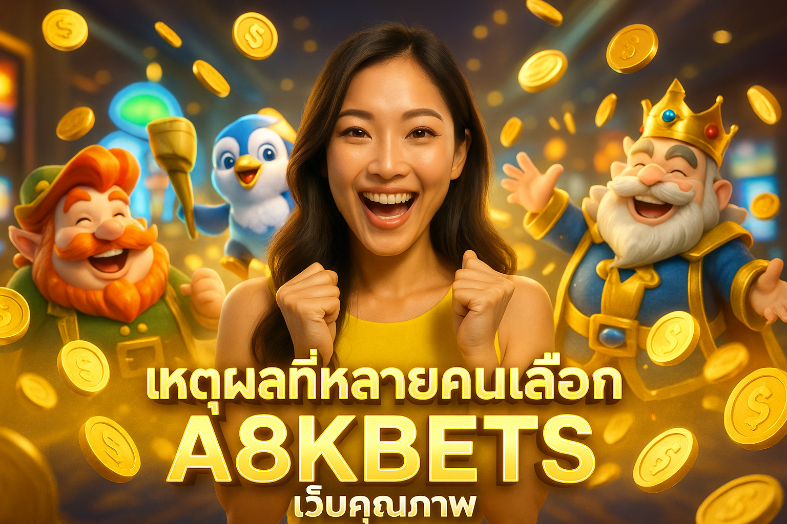 เหตุผลที่หลายคนเลือก A8KBETS เว็บคุณภาพ